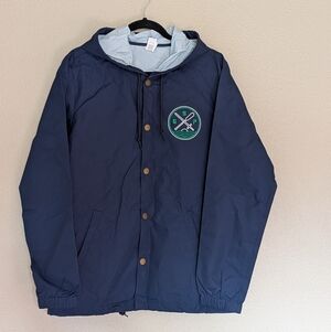 Jon Bellion Adult Swim Hooded Windbreaker